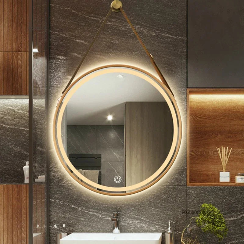 Hanging Rope Smart Bath Mirror