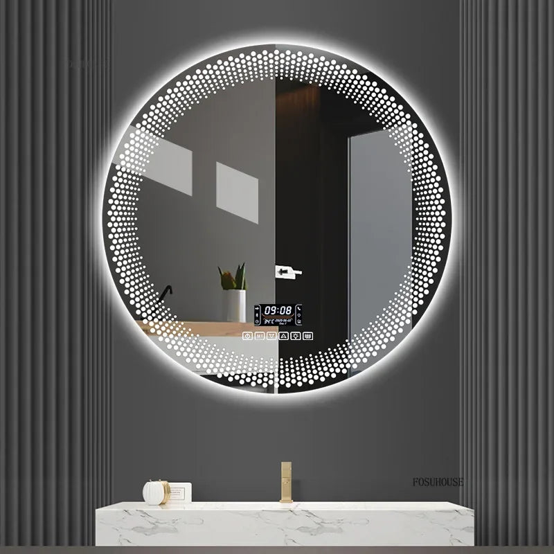 Round LED Bathroom Mirror