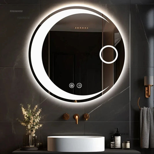 Nordic Round Smart Bath Mirror