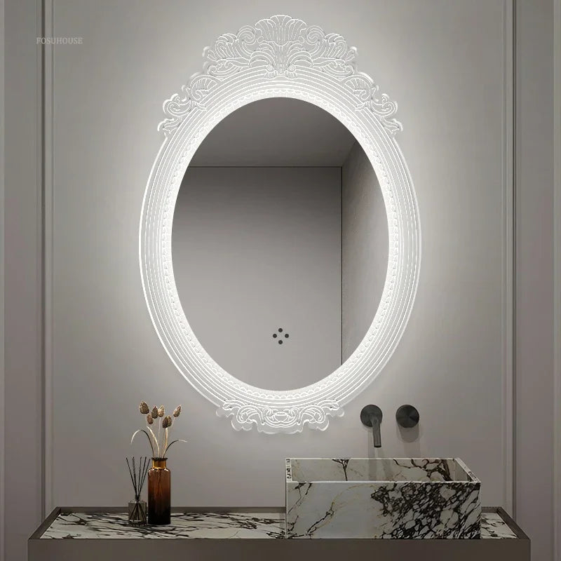 French Retro Bath Mirror