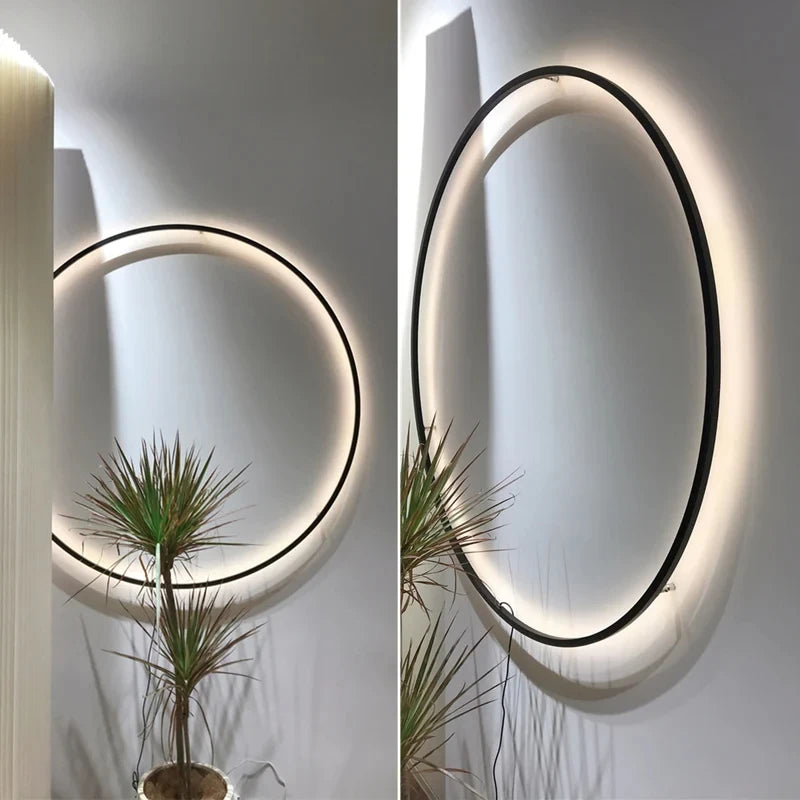 Bedroom Ring Wall Light