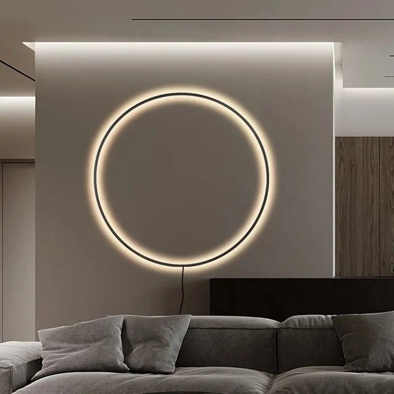 Bedroom Ring Wall Light
