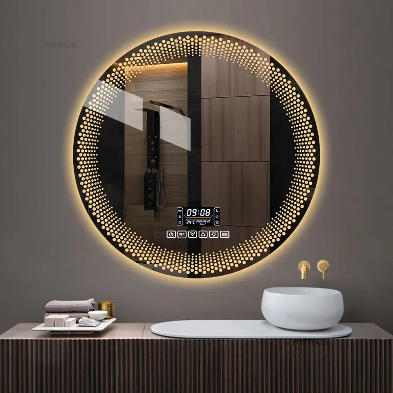 Round LED Bathroom Mirror