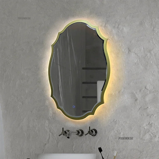 Retro LED Bath Mirror