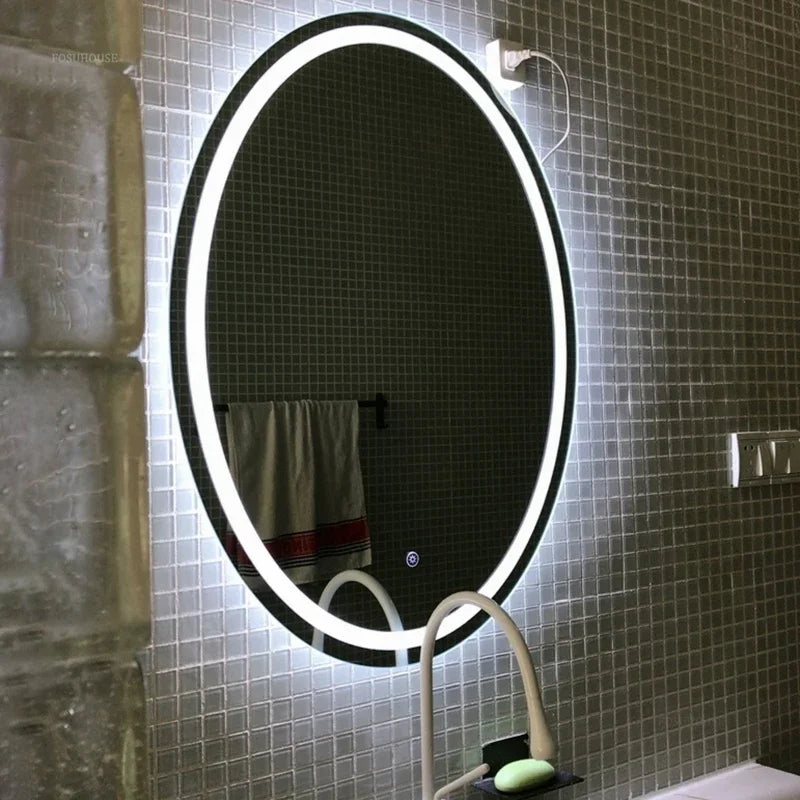 Oval Smart Bath Mirror
