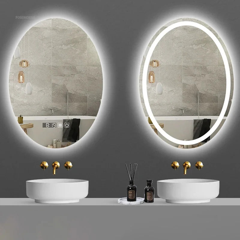 Oval Smart Bath Mirror