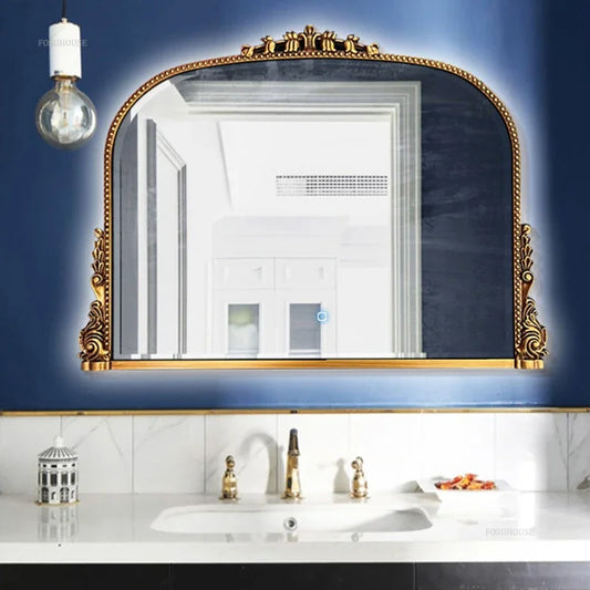 Retro Decor Bath Mirror