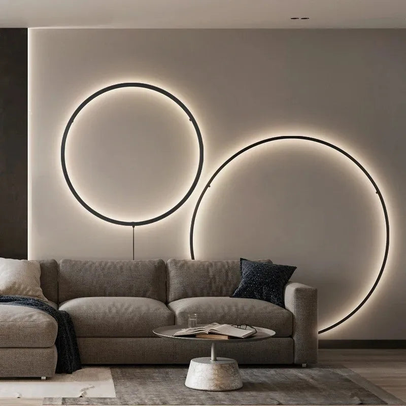 Bedroom Ring Wall Light