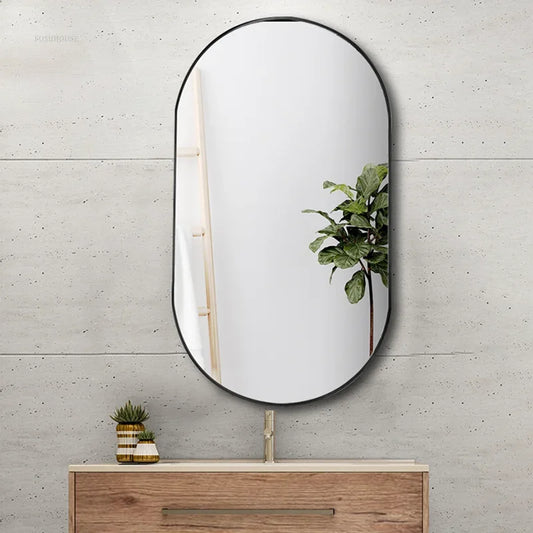 Modern Oval Home Mirror