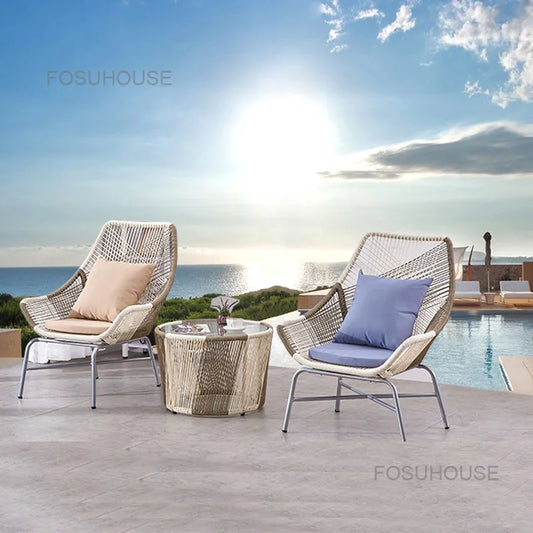 Rattan Beach Chair
