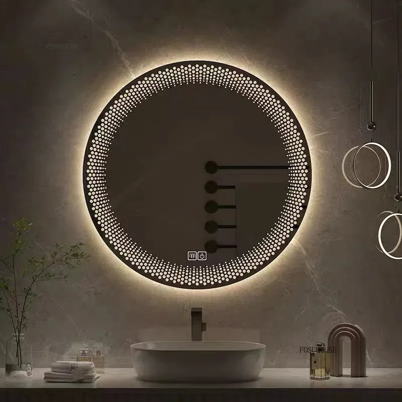 Round LED Bathroom Mirror