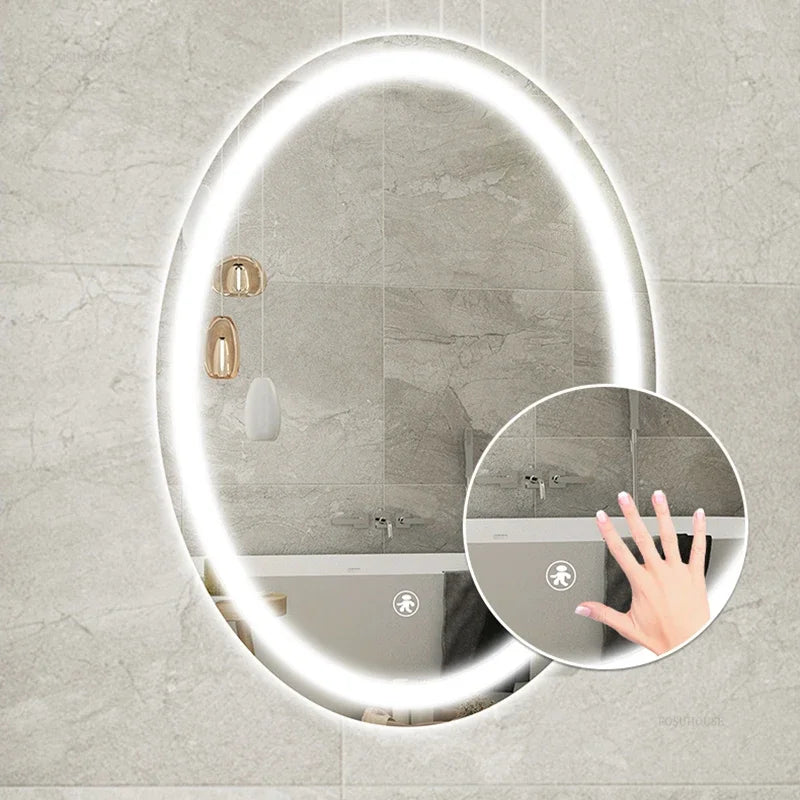 Oval Smart Bath Mirror