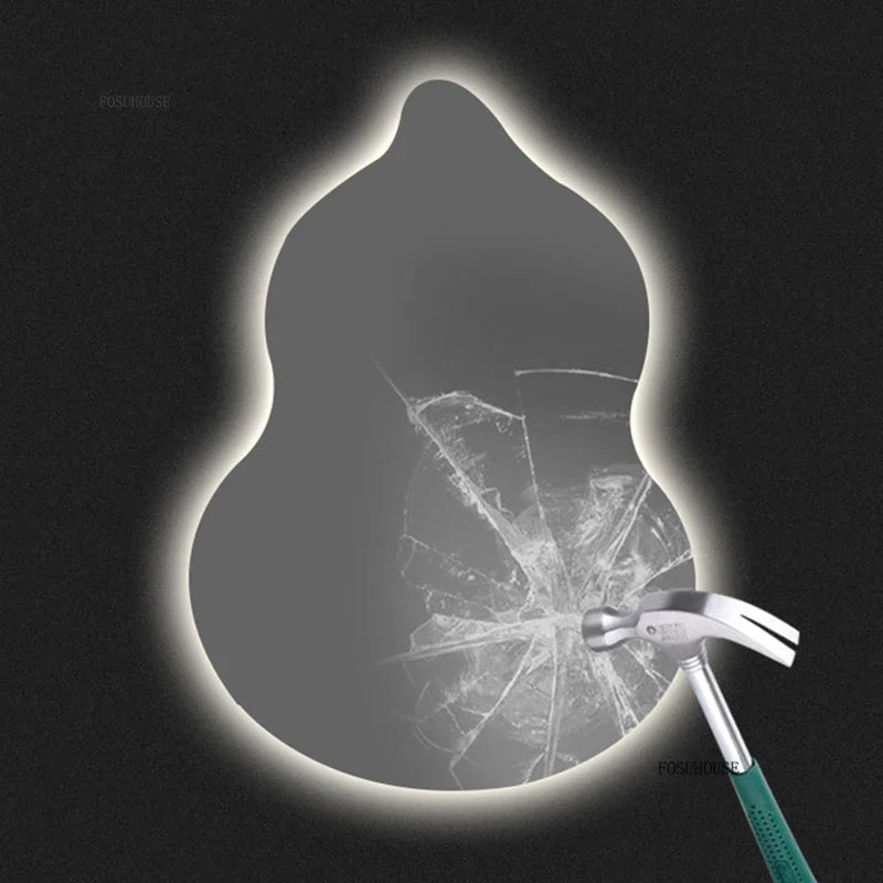 Gourd LED Bath Mirror